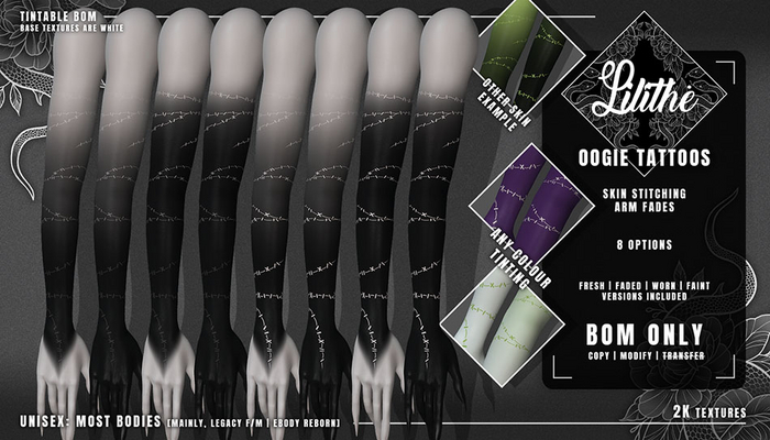 Lilithe'// Oogie Tattoos