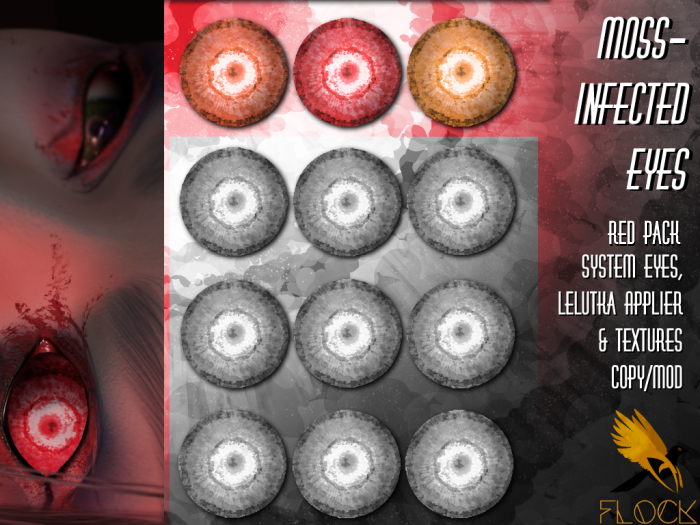 [FLOCK] - Moss-Infected Eyes - Red Pack