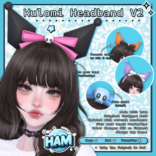 HAM. Kulomi Headband V2 / Fatpack
