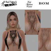 Leopard Chest Tattoo – BOM
