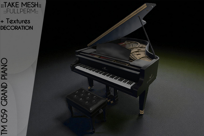 ! TakeMesh - TM 059 GRAND PIANO PBR
