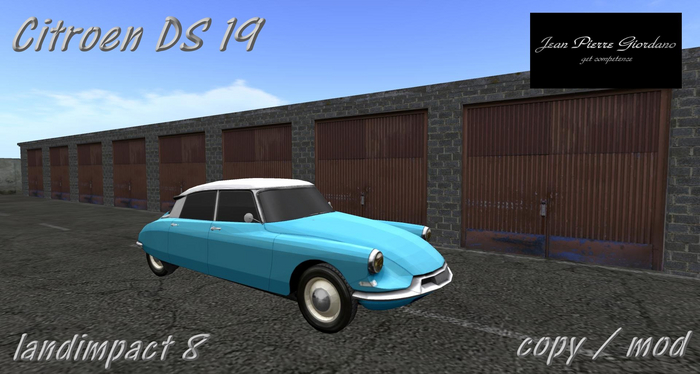 Citroen DS 19 BOX