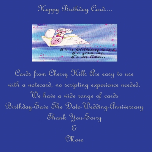 Birthday Banner Birthday Card