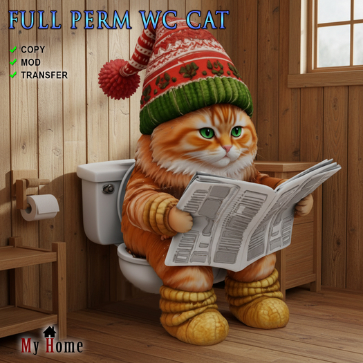 [My Home] Full Perm WC Cat
