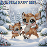 [My Home] Full Perm Happy Deer