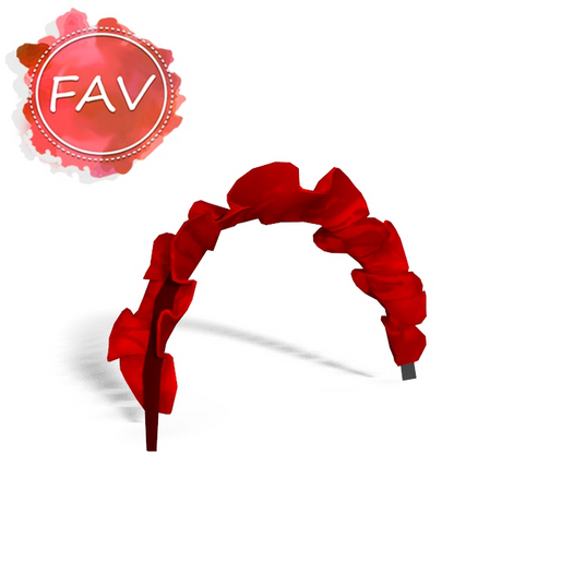 Red Hair Clip Band