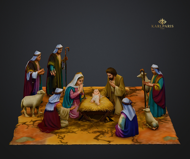 Nativity Scene Christmas – Classic Holy Family Holiday Display