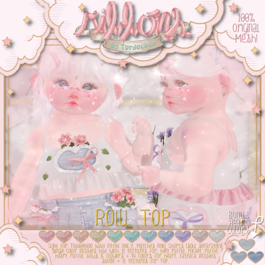 {Ribbons} Roiu Top - White {Box}