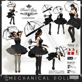 PIXEL BOX - Steampunk Mechanical Doll outfit Mesh and Classic