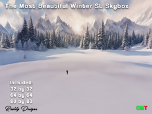 Most Beautiful Second Life Winter Skybox