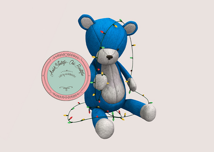 <:*BoOgErS*:> Twinkle Bear (Touch On/Off) RARE