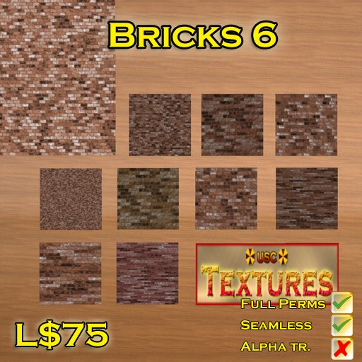 USC Textures - Bricks 6