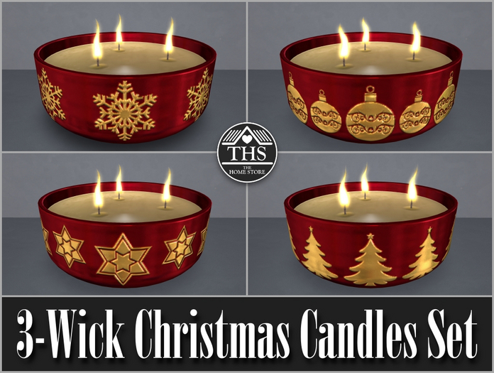 CHRISTMAS CANDLE - CHRISTMAS CANDLES