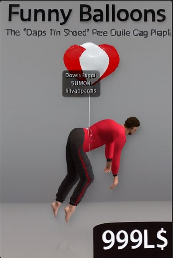 Funny Balloons: The "Oops, I'm Stuck!" Parachute Gag Prop! 