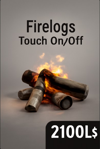Firelogs Touch on/off