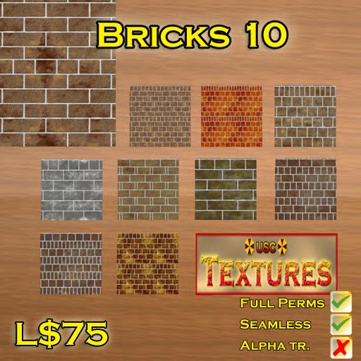 USC Textures - Bricks 10