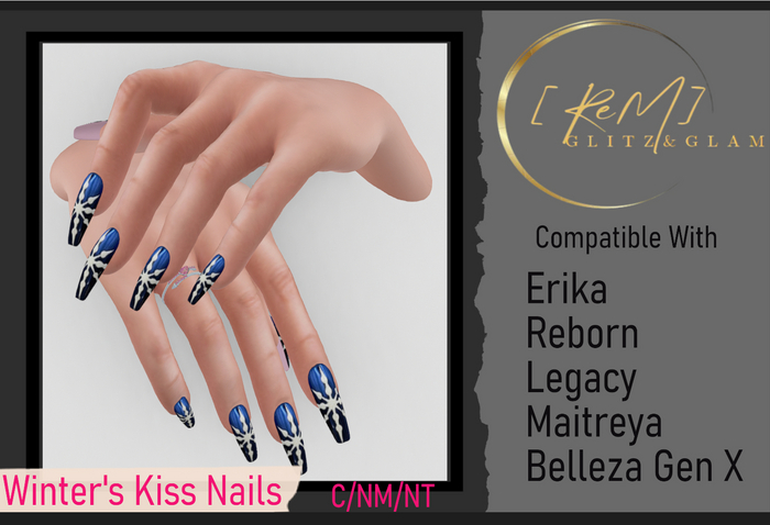 [ReM]  Winter's Kiss Nails