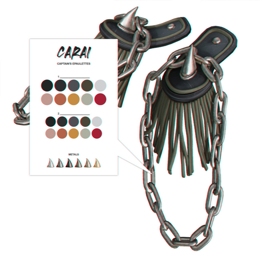 CARAI Captain's Epaulettes