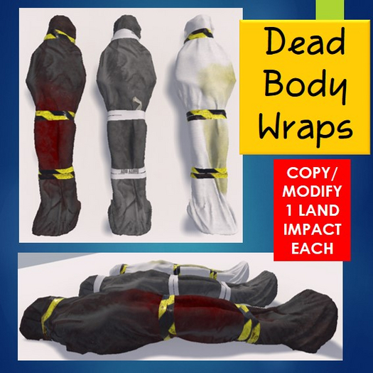 Dead Body wrapped
