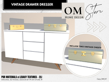 |OM| Vintage drawer dresser