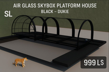 Air Glass skybox Platform House Black -Dukie