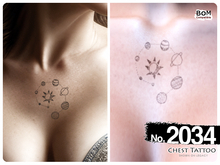 (Chest Tattoo) No.2034