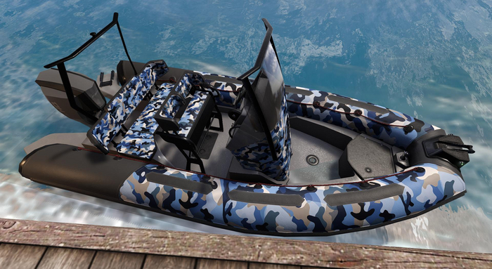 TMS Commander blue Camo Texture Applier