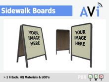 *AVI* Sidewalk Board - PBR