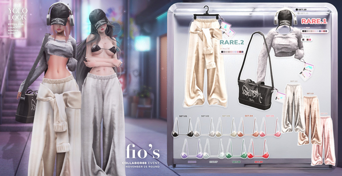 .:Fio's - YOLO Look GACHA - set3:.