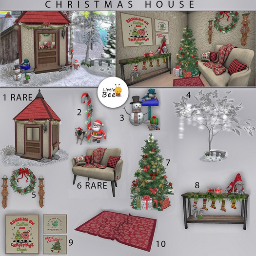 {LB} Christmas House - Full Set