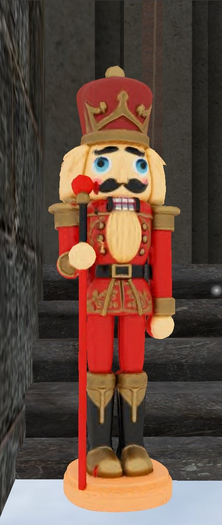 nutcracker red & gold
