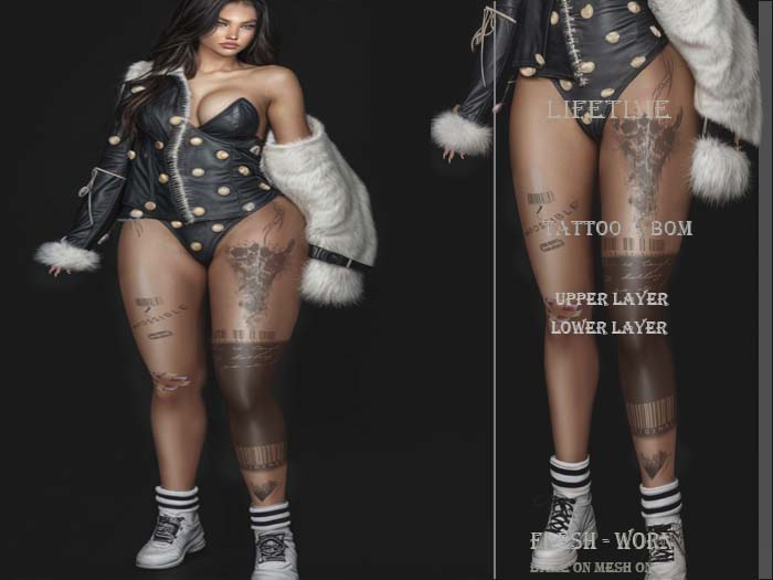 Lifetime Bom Tattoo  0200