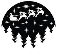 Tams - Silhouette - Santas Route