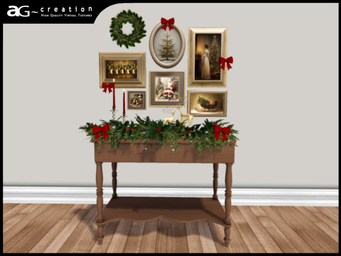 ~AG~ Creation ~ Noel Console & Pictures