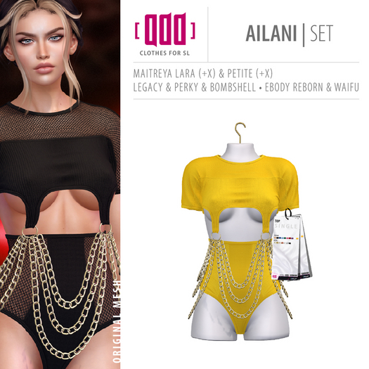 [ADD] Ailani Set - Yellow