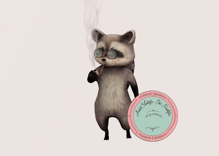 *ionic* - Grandpa Raccoon -