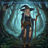[My Home] Fantasy Sorceress Character