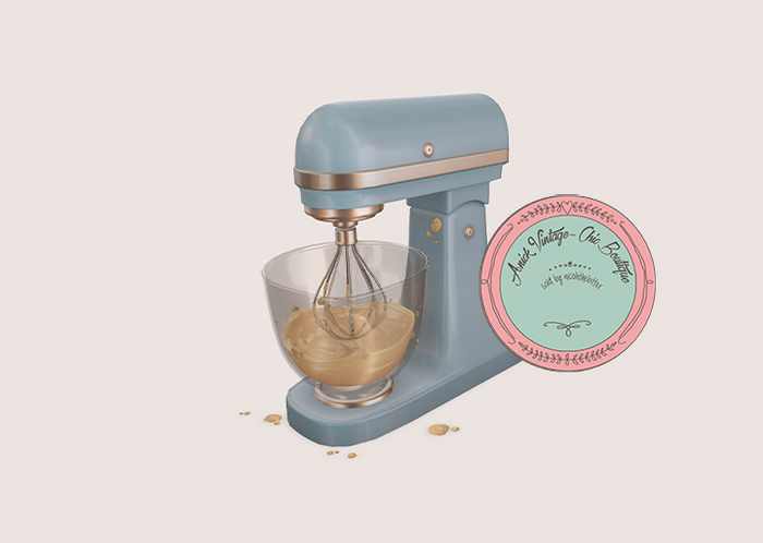 .random.Matter. - Disaster Kitchen - Mixer [Blue]