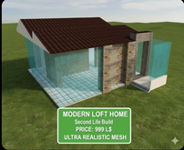 House stage Modern Glass Stage Home