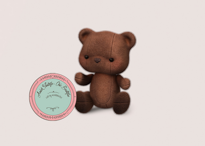 8.YOKAI - Teddy Boo - Cute Teddy [choco]