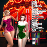 (GGD) Dress 83-Sparkle (22 Colors)