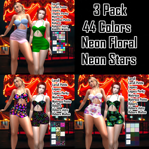 (GGD) Dress 84-3 Pack