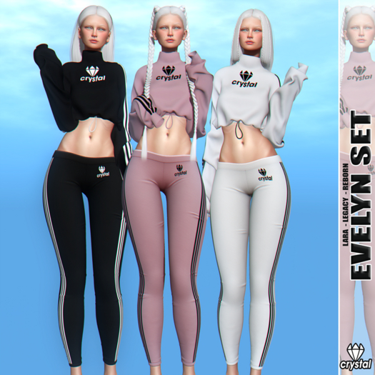 .:: Crystal ::. Evelyn Top // Blue