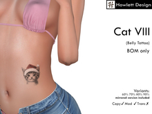 [HDesign] Cat VIII (Belly Tattoo)