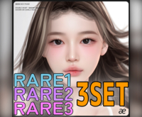 [RARE3SET]  "aeoo" double heart gacha  RARE  1~3