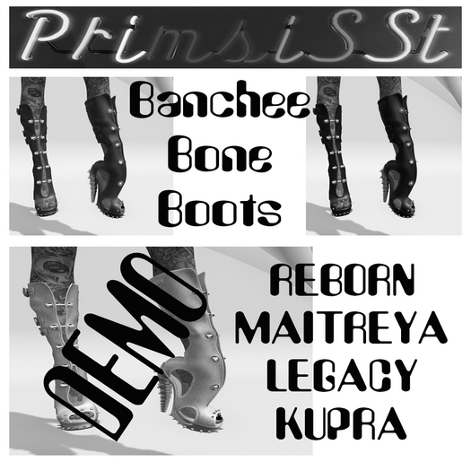 PrimSiST  (DEMO)Banchee BoneShoes & HUd