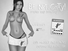 NF - Be Naughty Christmas Skirt Demo