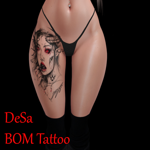 DeSa -Girl D45- BOM Tattoo (Add)