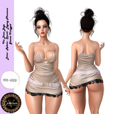 Vex Dress -  Beije-.*Corvina*.*