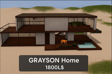 GRAYSON Home – Modern Beachfront Living | Second Life